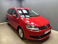 Begagnad VW Sharan 140 HK (102 kW) 2014 Röd Minibuss