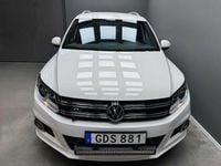 Begagnad VW Tiguan R-line 161 HK (118 kW) 2014 Vit SUV