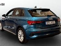 Begagnad Audi A3 Proline 150 HK (110 kW) 2022 Atollblå metallic Sedan