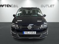 Begagnad VW Sharan 150 HK (110 kW) 2016 Svart Minibuss