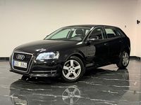 Begagnad Audi A3 Sportback Attraction 140 HK (102 kW) 2010 Svart Halvkombi