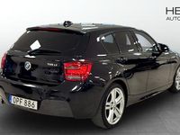 Begagnad BMW 118 M Sport 143 HK (105 kW) 2014 Svart Halvkombi