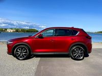 begagnad Mazda CX-5 Optimum AWD 2.5 Of-white helskinn Bose ljudsystem