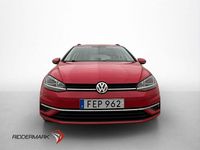 Begagnad VW Golf VII 110 HK (80 kW) 2017 Röd Kombi