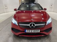 begagnad Mercedes A200 A200 Benzd AMG Pano H K Värm Navi Sensorer 2018, Halvkombi