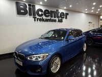 Begagnad BMW 118 M Sport 136 HK (100 kW) 2019 Blå Halvkombi