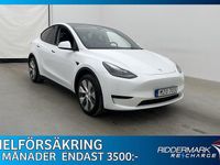 Begagnad Tesla Model Y Standard Range 250 kW (340 HK) 2022 Vit SUV