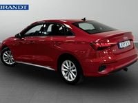 Begagnad Audi A3 151 HK (111 kW) 2023 Röd Sedan