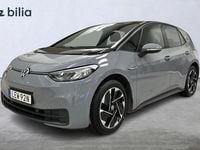 Begagnad VW ID.3 Pro Performance 150 kW (204 HK) 2021 Grå Halvkombi