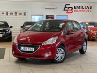 Begagnad Peugeot 208 82 HK (60 kW) 2015 Röd Halvkombi