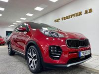 Begagnad Kia Sportage GT-Line 177 HK (130 kW) 2017 Röd SUV