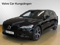 Begagnad Volvo V60 R-Design 344 HK (253 kW) 2019 Svart Kombi