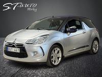 Begagnad Citroën DS3 Cabriolet 156 HK (114 kW) 2013 Silver Cab