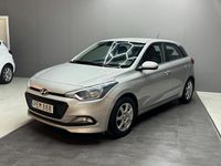 Begagnad Hyundai i20 Comfort 84 HK (61 kW) 2017 Silver Halvkombi