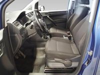 Begagnad VW Caddy 123 HK (90 kW) 2017 Ljusblå (blå) Minibuss