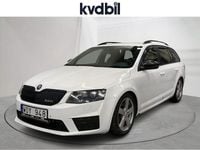 Begagnad Skoda Octavia RS 184 HK (135 kW) 2014 Vit Halvkombi