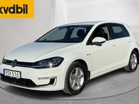 Begagnad VW e-Golf 100 kW (136 HK) 2018 Vit Halvkombi