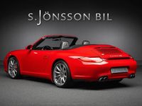 Begagnad Porsche 911 Carrera Cabriolet 385 HK (283 kW) 2009 Röd Cab