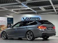 Begagnad BMW M550 Comfort Edition 400 HK (294 kW) 2018 Mörkgrå Sedan