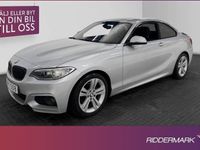 begagnad BMW 218 220 d Coupé M Sport Lights HiFi Sensorer Välservad 2017, Sportkupé