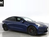 begagnad Tesla Model 3 Performance/513hk/Värmepump/MOMS/Turbine/Pano/