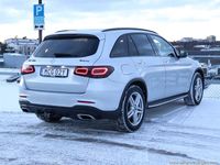 Begagnad Mercedes GLC300 AMG line 245 HK (180 kW) 2019 Silver SUV