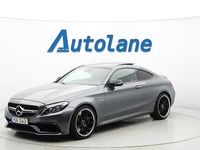 Begagnad Mercedes C63S AMG AMG 510 HK (375 kW) 2017 Grå Sportkupé