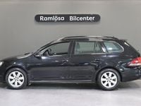 Begagnad VW Golf VI 122 HK (89 kW) 2010 Svart Halvkombi
