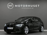 Begagnad BMW 118 M Sport 143 HK (105 kW) 2015 Svart Halvkombi