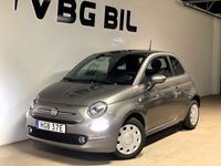 begagnad Fiat 500 Hybrid Cult 70HK PLUS Carplay Navi 1brukare