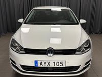 Begagnad VW Golf VII 125 HK (91 kW) 2016 Vit Kombi