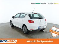 Begagnad Seat Ibiza CONNECT 95 HK (69 kW) 2015 Vit Sedan