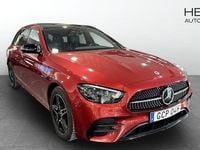 Begagnad Mercedes E300 AMG 194 HK (142 kW) 2021 Röd Kombi