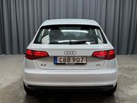Begagnad Audi A3 Sportback 105 HK (77 kW) 2014 Vit Halvkombi