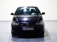 Begagnad VW Polo GTI 150 HK (110 kW) 2006 Svart Halvkombi