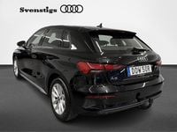 Begagnad Audi A3 Sportback Proline 150 HK (110 kW) 2023 Svart Halvkombi