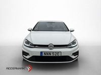 Begagnad VW Golf VII R-line 150 HK (110 kW) 2019 Vit Halvkombi