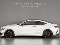 Begagnad Mercedes C63S AMG 640 HK (470 kW) 2020 Vit Sportkupé