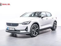 Begagnad Polestar 2 Long Range Dual motor 309 kW (421 HK) 2021 Vit Halvkombi