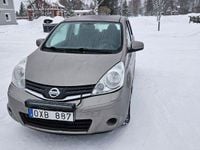Begagnad Nissan Note 88 HK (64 kW) 2010 Halvkombi