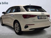 Begagnad Audi A3 Proline 151 HK (111 kW) 2023 Vit Sedan