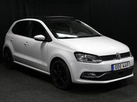 Begagnad VW Polo 90 HK (66 kW) 2016 Vit Halvkombi