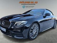 Begagnad Mercedes E300 AMG line 245 HK (180 kW) 2017 Svart Cab