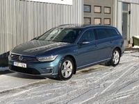 Begagnad VW Passat GTE 156 HK (114 kW) 2018 Blå Kombi