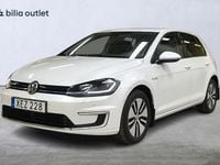 Begagnad VW e-Golf 100 kW (136 HK) 2018 Vit Halvkombi