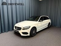 Begagnad Mercedes C450 AMG AMG 367 HK (269 kW) 2015 Vit Kombi