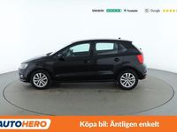 Begagnad VW Polo 91 HK (66 kW) 2016 Svart Halvkombi
