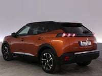 Begagnad Peugeot e-2008 GT 100 kW (136 HK) 2022 Orange SUV