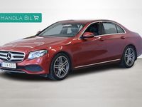 Begagnad Mercedes E220 194 HK (142 kW) 2018 Röd Sedan