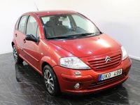Begagnad Citroën C3 109 HK (80 kW) 2003 Mörkröd Halvkombi